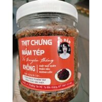 thịt chưng mắm tép cô đần