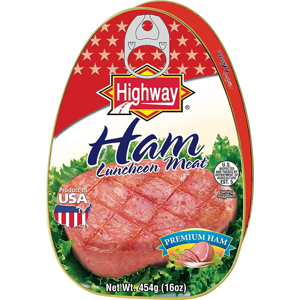 Thịt Heo đóng hộp Ham Luncheon Meat Highway 454g