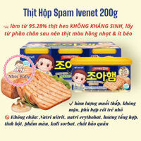 Thịt heo đóng hộp Ivenet Little Joaham 200g cho bé date t2/25