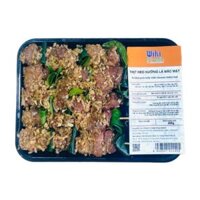 Thịt heo nướng lá mắc mật WKF khay 300g