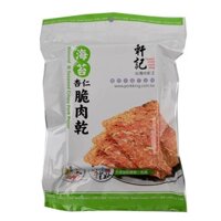 Thịt Heo Sấy Khô Hạnh Nhân Rong Biển / Truyền Thống Đài Loan Bịch 100g