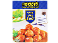 Thịt heo viên 3 phút Heo Cao Bồi Masan hộp 200g
