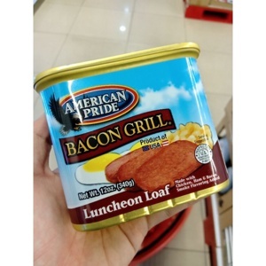 Thịt hộp American Pride Bacon Grill 340g