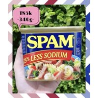 Thịt hộp Glorious Spam 25% Less Sodium 340g