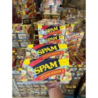 Thịt hộp spam giảm mặn.