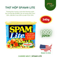 Thịt hộp Spam ít béo | Spam Lite Hormel Foods 340g - Thịt đóng hộp tiện lợi nhập khẩu Mỹ | Pieus House