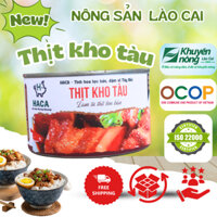 Thịt kho tàu đóng hộp, Ocop 3 sao Lào Cai, thơm ngon - HTX Sơn Hoà
