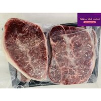Thịt Lõi Nạc Vai Bò Mỹ Top Blade USA cắt steak 2cm - gói 1kg ( 6 đến 8 miếng )