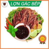 Thịt lợn đen gác bếp 500g chuẩn vị Tây Bắc ( Tặng chẳm chéo tương ớt )