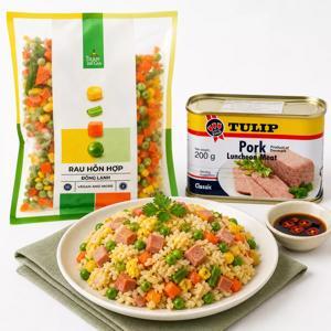 Thịt Luncheon Meat Tulip hộp 200g