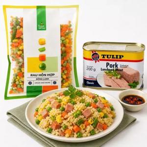 Thịt Luncheon Meat Tulip hộp 200g