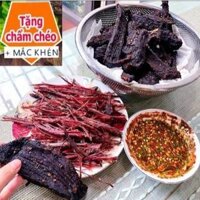 thịt trâu gác bếp Tây Bắc loại 1 gói 500g KÈM CHẨM CHÉO