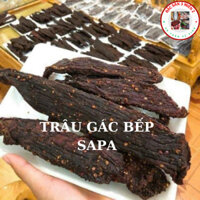 Thịt Trâu Gác Bếp, Trâu Sấy Khô Đặc Sản SAPA Gói 500g (Kèm Gói Chẩm Chéo) Cay Ngon