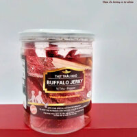 Thịt trâu khô Buffalo Jerky vị tiêu