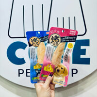 Thịt ức gà nướng sốt canh gà cho chó INABA Chicken Broth 30gr