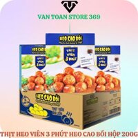 Thịt viên 3 phút HEO CAO BỒI hộp 200g