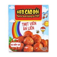 Thịt viên ăn liền xốt cà Heo Cao Bồi hộp 200g (1 Gói)