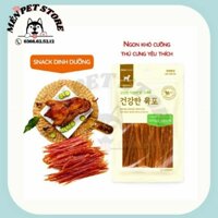 THỊT VỊT, GÀ QUE SẤY CHO CHÓ 100Gr/TÚI