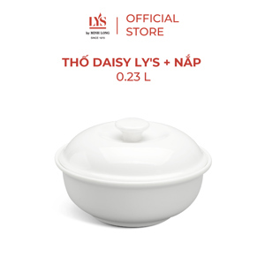 Thố 0.23 L + nắp – Daisy Ly’s – Trắng Ngà