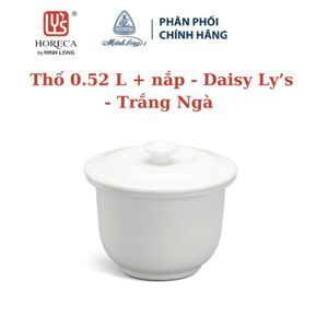 Thố 0.52 L + nắp – Daisy Ly’s – Trắng Ngà