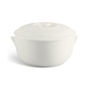 Thố 22 cm + nắp – Jasmine Ly’s – Trắng Ngà