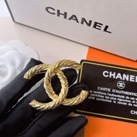 Thổ Cẩm Thép Titan Chống Thấm Nước Chống Rỉ Đôi CC Nữ Áo Len Nam Phù Hợp Với Dây Buộc Cổ Pin Mũ Pin Khóa