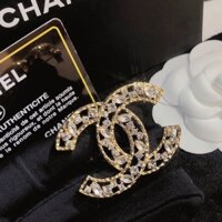 Thổ Cẩm Thép Titan Chống Thấm Nước Chống Rỉ Đôi CC Nữ Áo Len Nam Phù Hợp Với Dây Buộc Cổ Pin Mũ Pin Khóa