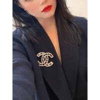 Thổ Cẩm Thép Titan Chống Thấm Nước Chống Rỉ Đôi CC Nữ Áo Len Nam Phù Hợp Với Dây Buộc Cổ Pin Mũ Pin Khóa