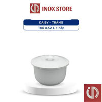 Thố Chưng Yến, Hũ Chưng Yến Sứ Minh Long 0.52L - Daisy - Trắng