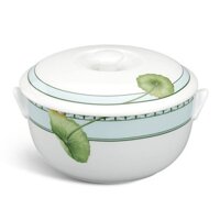 thố cơm tích tuyết thảo có nắp 18cm - thố sứ Minh Long tích tuyết thảo