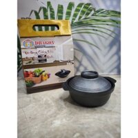 Thố Gang , Nồi Gang Cao Cấp Chống Dính Kho Quẹt Vạn Lợi