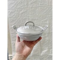thố gang số 3 đường kính 18cm kho tiêu , quẹt ,cá rất ngon