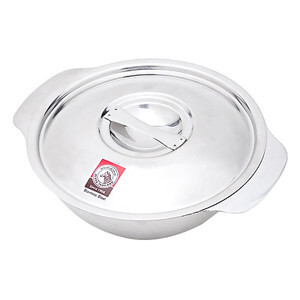 Thố Inox Có Nắp Zebra 123018 - 18CM