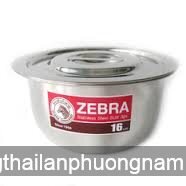 Thố inox Zebra 16cm có nắp đậy - Mega Save 123052