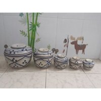 Thố mỡ cỡ lớn 21,5cm(cái lớn nhất trên hình bự như cái nồi)