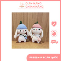 Thỏ móc Len nhồi Bông - Thú Bông Len Handmade Đan Móc Thủ Công Bằng Tay - Bee Made Store