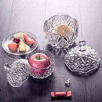 Thố Mứt Thủy Tinh, Hũ Thuỷ tinh đựng Mứt chính hãng DELI (nhiều mẫu)