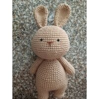 thỏ nâu handmade