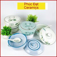 Thố Sứ Đựng Cơm, Đựng Canh Bát Tràng - Nhiều Họa Tiết Lựa Chọn | Phúc Đạt Ceramics