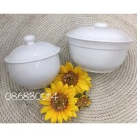 Thố sứ trưng Yến( hầm gà, đựng đồ ăn...)