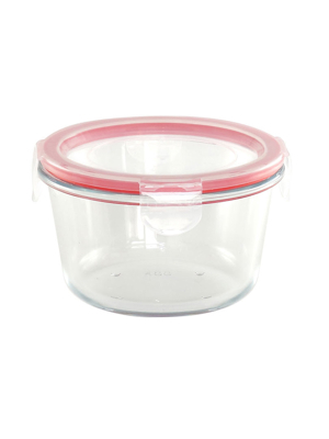 Thố thuỷ tinh nắp khoá tròn Carlmann LRD3