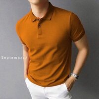 THỎ UNIFORM Áo COTTON POLO trơn nam - chất liệu cá sấu mềm mịn, thấm hút mồ hôi September 7th chính hãng LOẠI XỊN SỈ LẺ