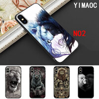 Thoáng Mát Sư Tử Động Vật Cub Sang Trọng Chất Lượng Silicone Mềm Cover Cho iPhone 11 Pro Max X XS XR 7 8 6 6S Plus 5 5S SE