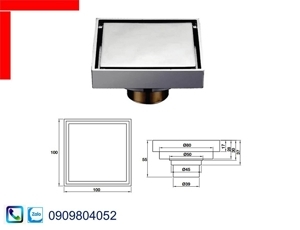 Thoát Sàn 100mm Hafele 485.61.236