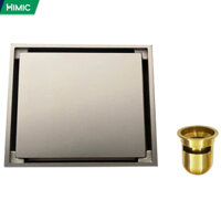 Thoát sàn ngăn mùi cao cấp HiMic A-917N, Phi 76-90-110, Chất liệu: Đồng đúc, Kích thước: 120 x 120mm