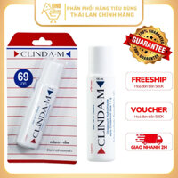Thỏi Chấm Mụn Clinda- M Clindamycin 1% 15g Thái Lan Trị Mụn Hiệu Quả