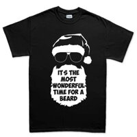 Thời Gian Tuyệt Vời Nhất Của Một Râu Năm Giáng Sinh Nam Áo Tee Top Áo Thun