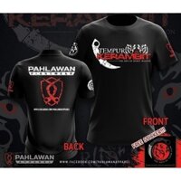 Thời trang 2025 NGẮN BAJU TEMPURE KERAMBIT 100% SUPER MICRO FIBER TEMPURE SILAT FITNESS áo sơ mi