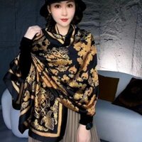 Thời Trang Ấm Khăn Lụa Chống Nắng Khăn Choàng Tính Khí Khăn Điều Hòa Không Khí Phòng Nữ Phong Cách