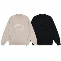 Thời Trang Áo sweater unisex Cổ Cao Dài Tay In Chữ 3d